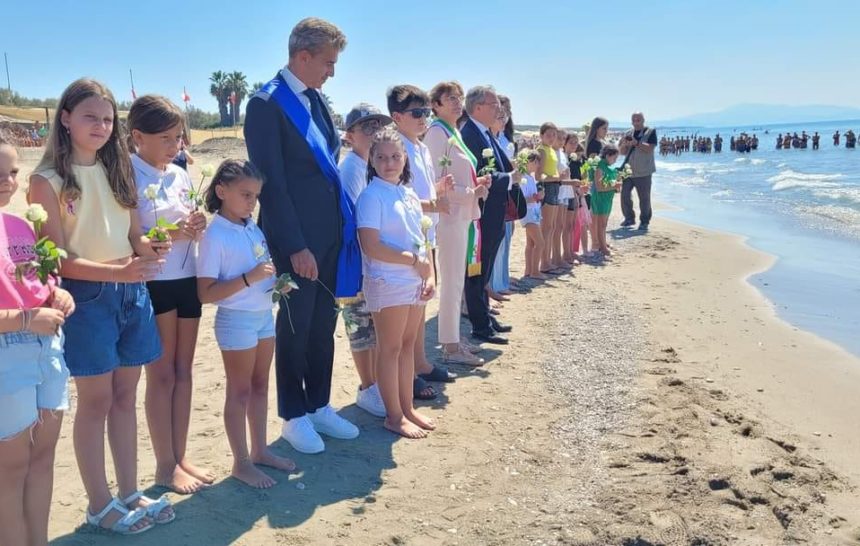 La rievocazione dello sbarco  alleato alla presenza dell’ambasciatore britannico